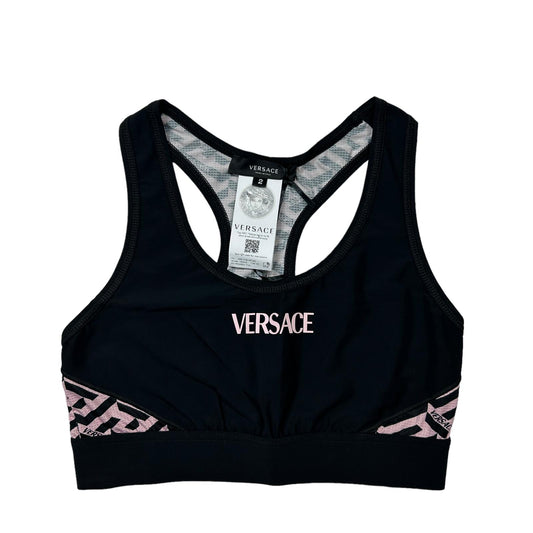 VERSACE Performance Sports Bra Monogramme Size 2 NEW RRP 245