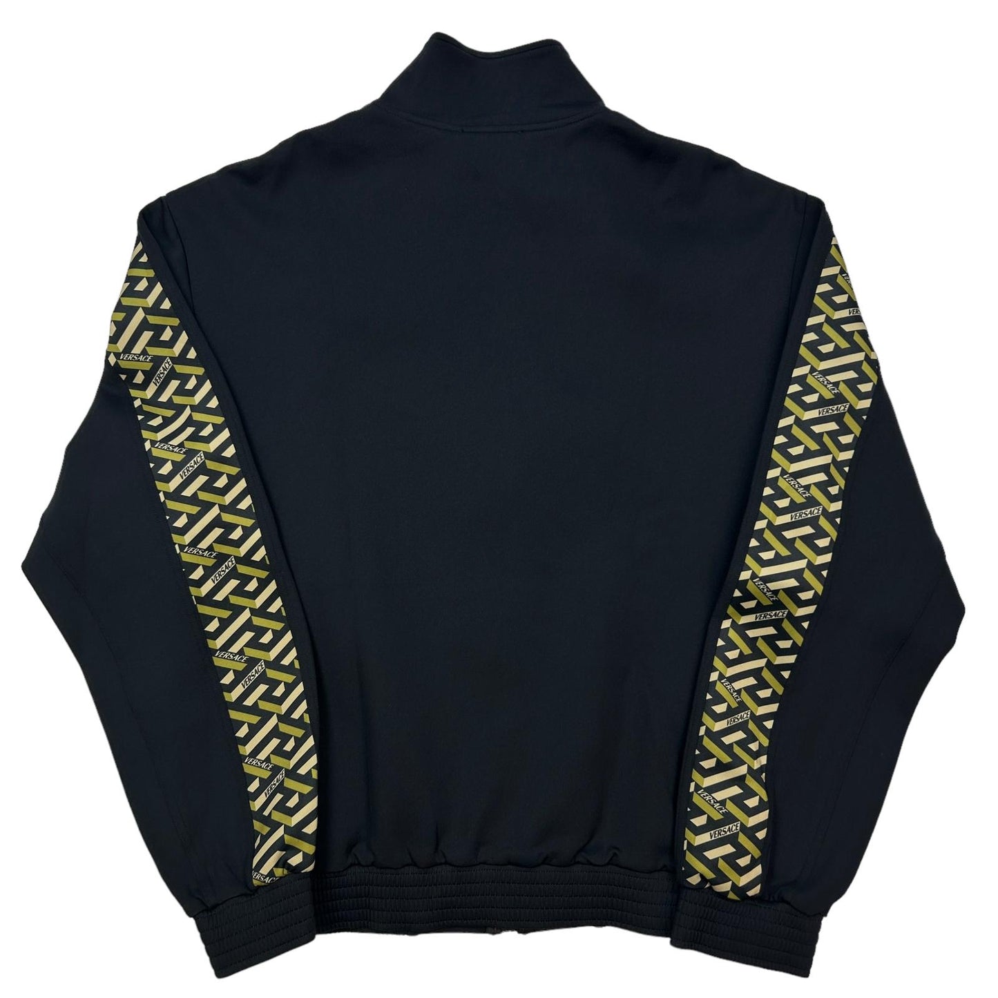VERSACE Arm Detail Black Track Jacket Size 5 NEW RRP 635