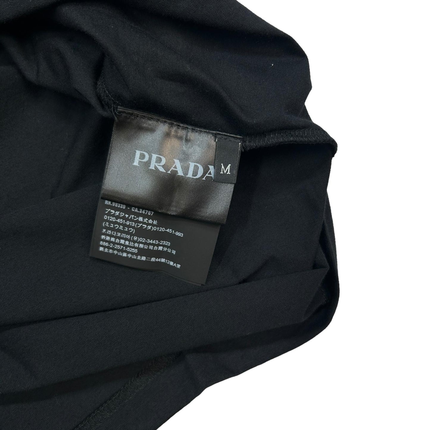 PRADA Black T-Shirt 3 Pack Medium NEW RRP 490
