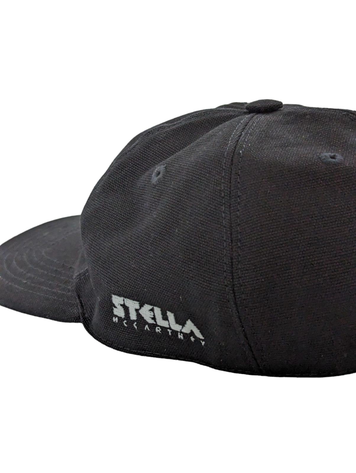 STELLA MCCARTNEY Black Hats Stella Mickey Mouse Logo Cap Size 60 NEW RRP 225
