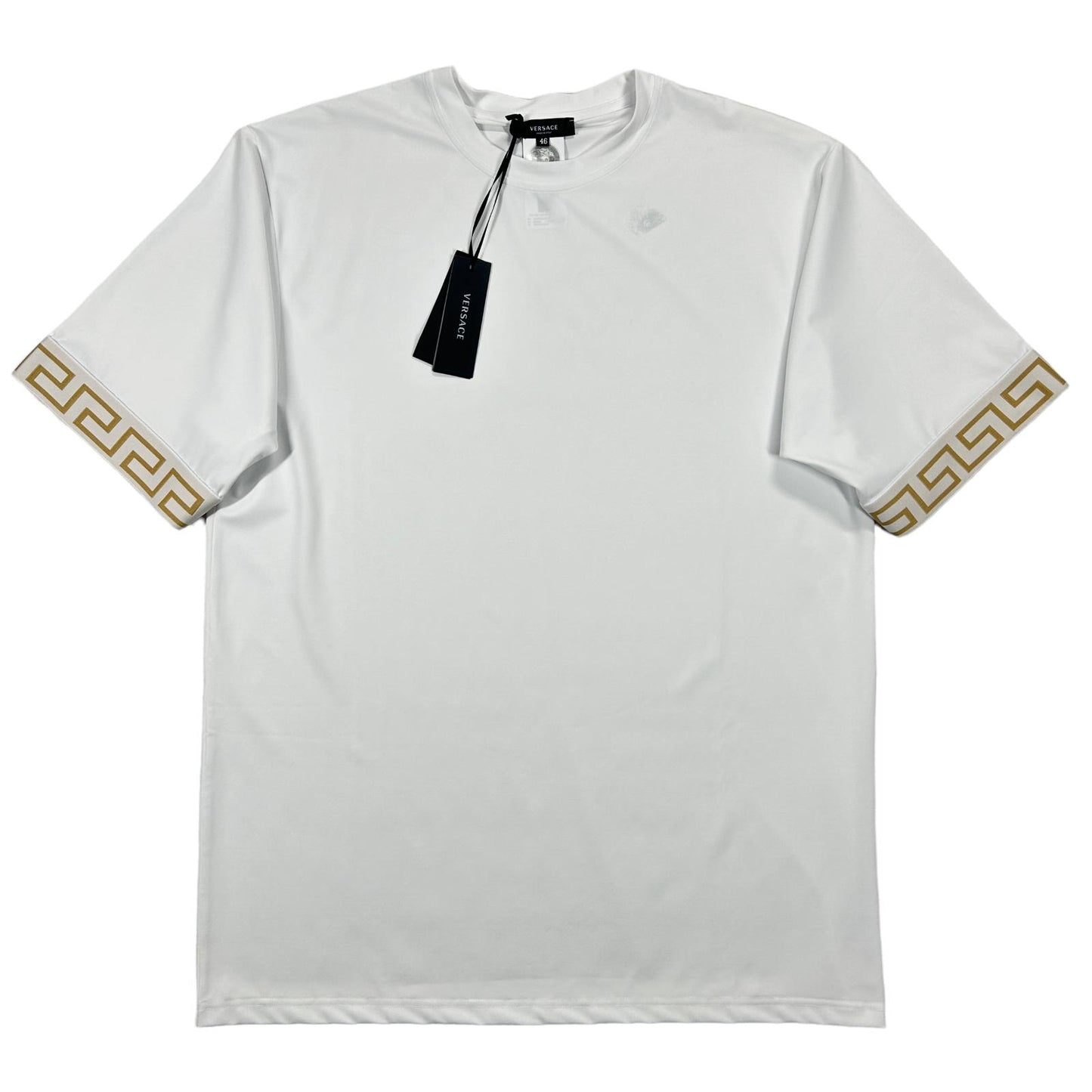 VERSACE Swim White T-Shirt Size 46 NEW RRP 345