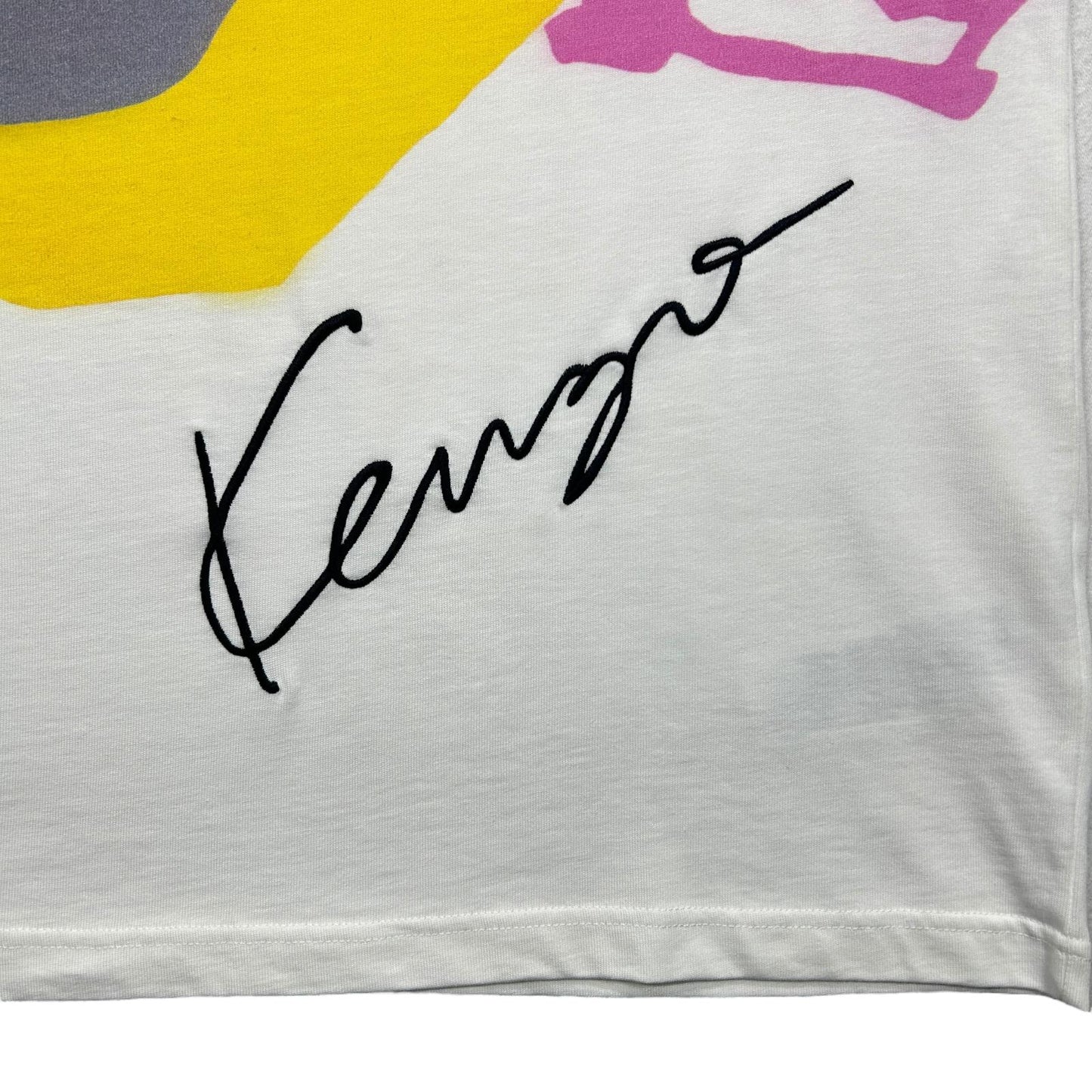 KENZO White T-Shirt Graphic Small NEW RRP 180