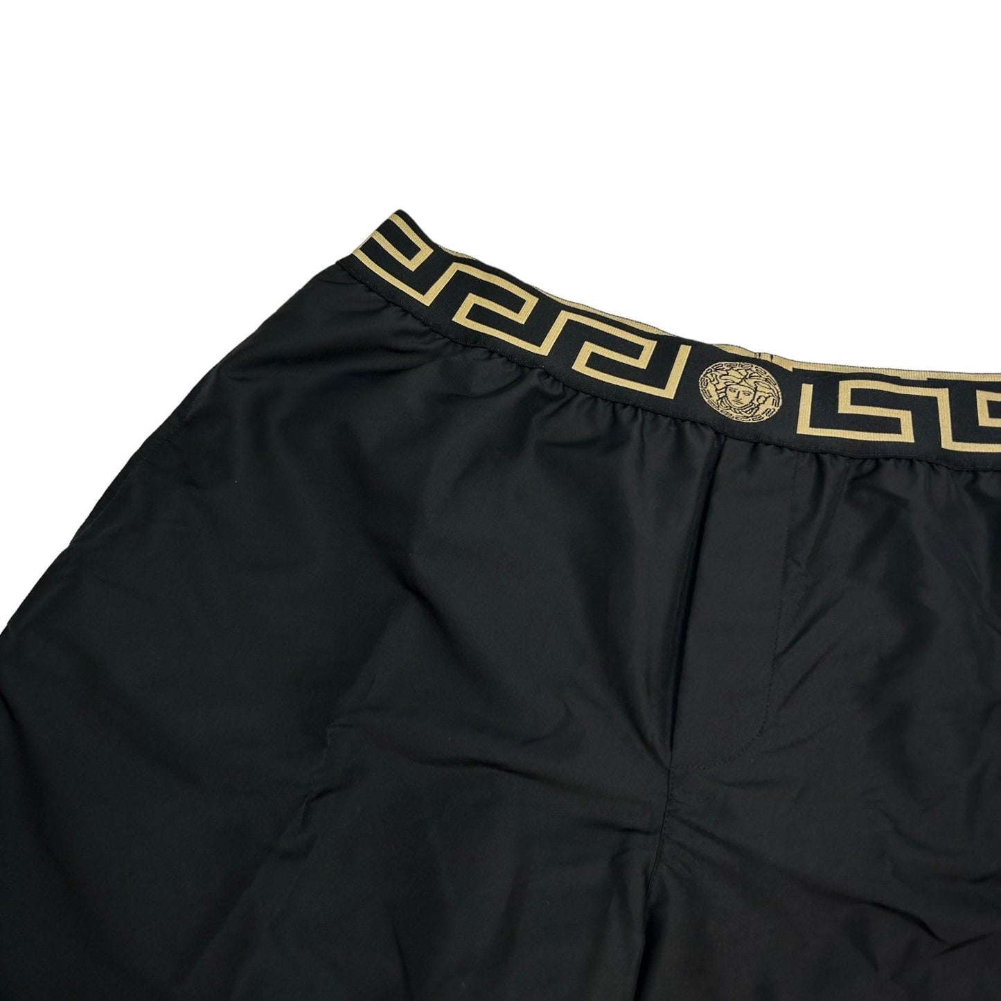 VERSACE Long Black Swim Shorts Size 6 XL NEW RRP 275