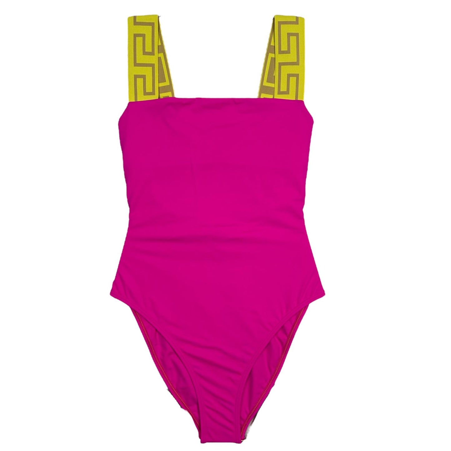 VERSACE Classic Baroque Pink Swimsuit Size 2 Medium NEW RRP 265