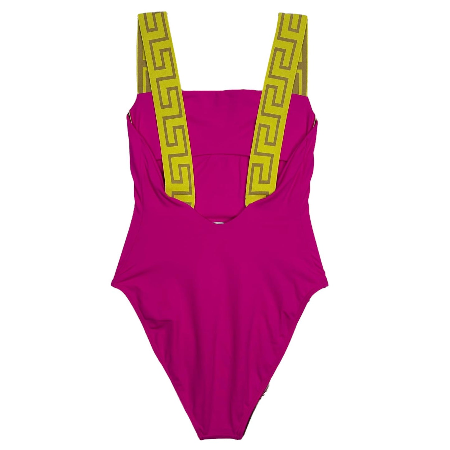 VERSACE Classic Baroque Pink Swimsuit Size 2 Medium NEW RRP 265