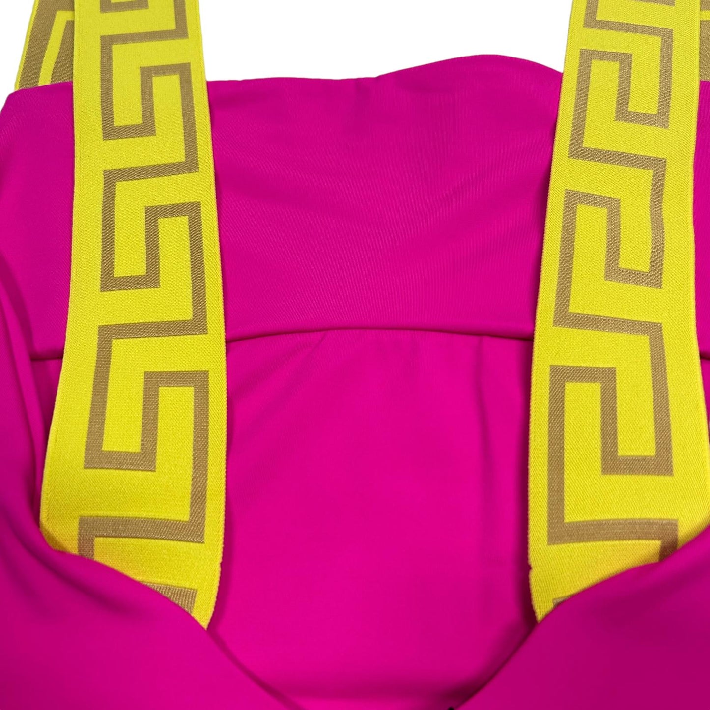 VERSACE Classic Baroque Pink Swimsuit Size 2 Medium NEW RRP 265