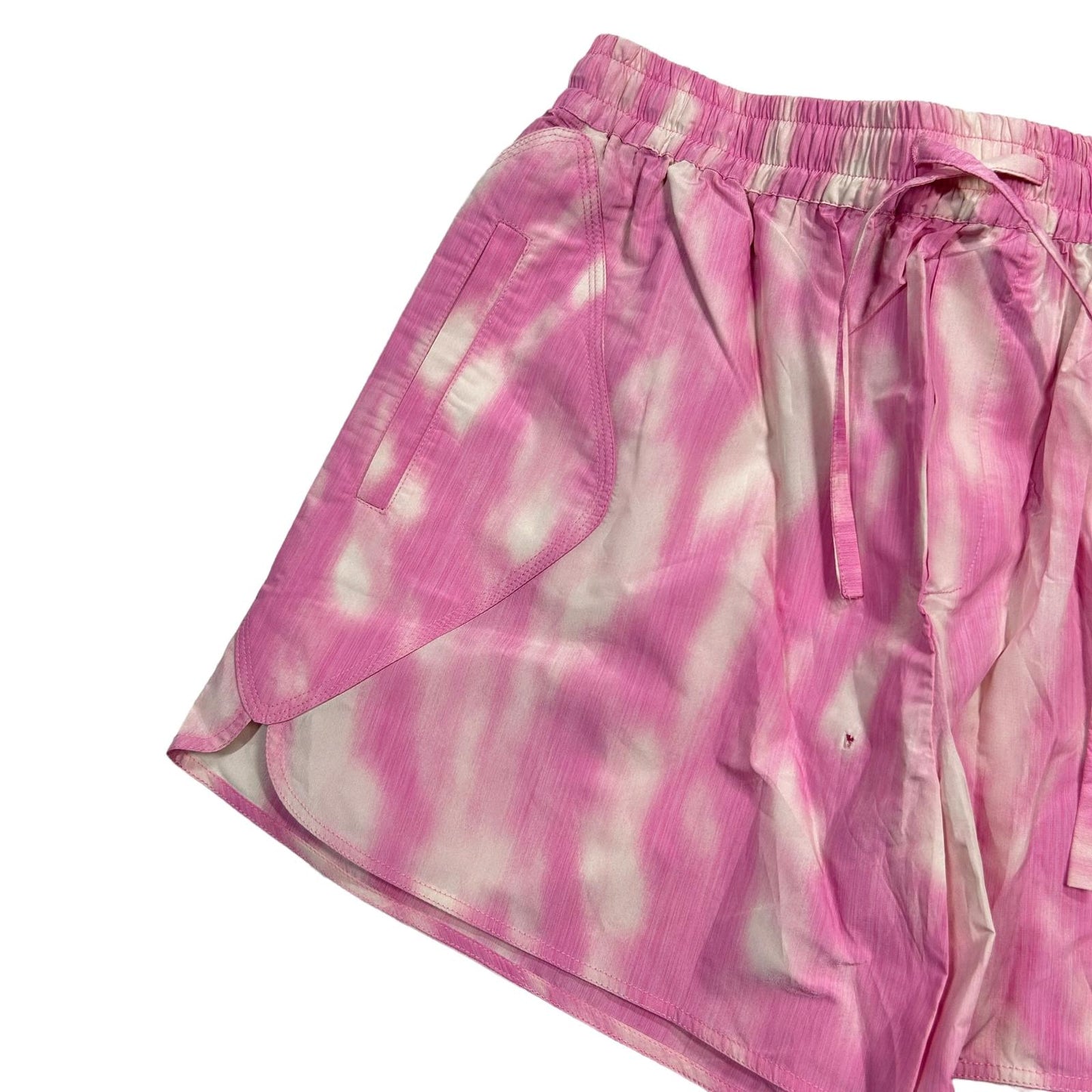 GANNI Dreamy Daze Shell Shorts Phiox Pink Tie Dye Shorts EU38 UK10 NEW RRP 165