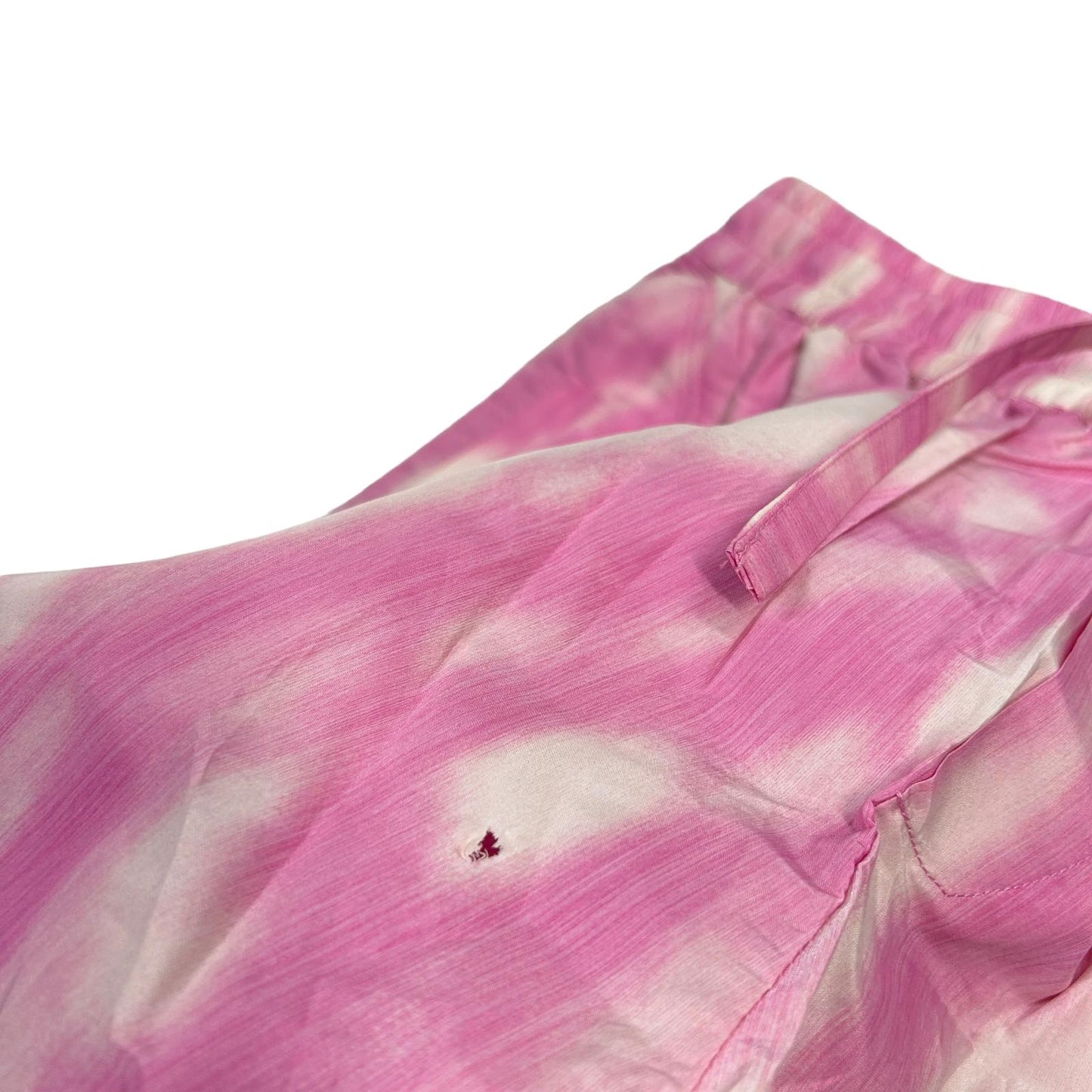 GANNI Dreamy Daze Shell Shorts Phiox Pink Tie Dye Shorts EU38 UK10 NEW RRP 165