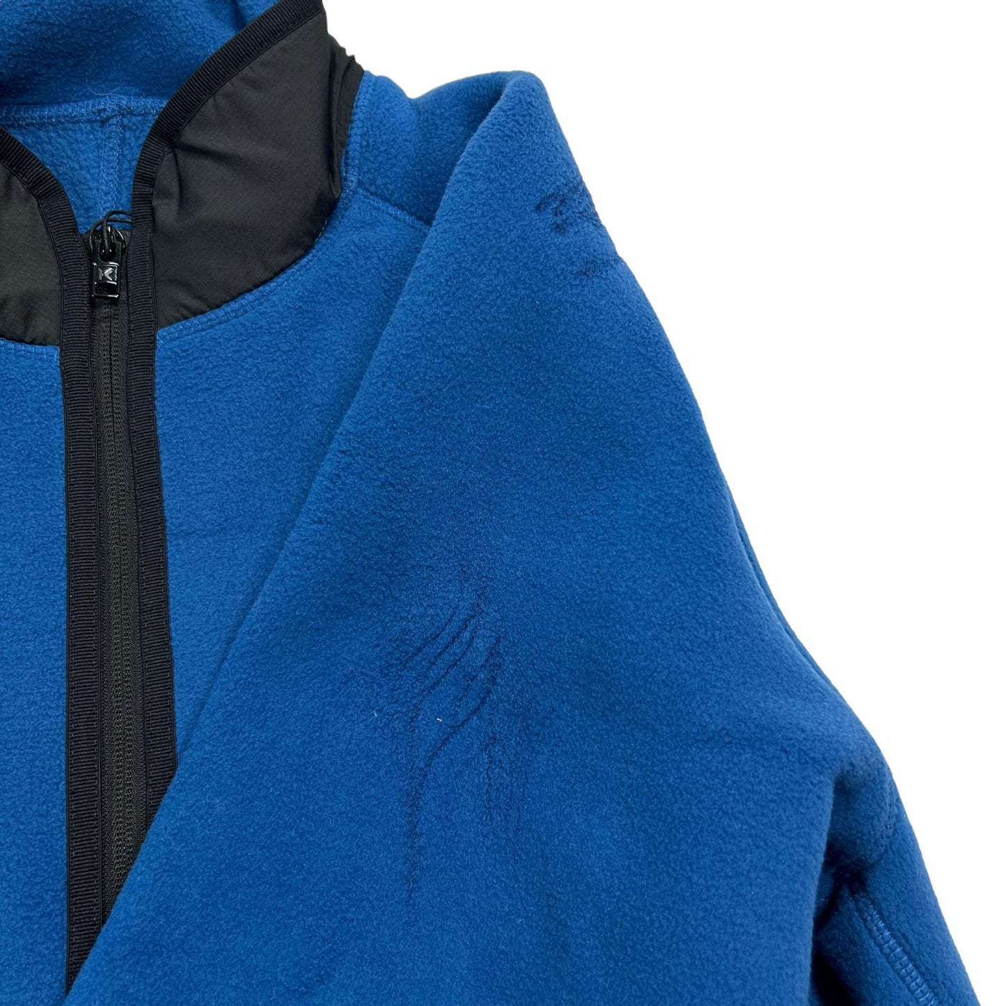 KENZO Polar Fleece Zip Up Fleece Jacket Blue Size S NEW RRP 385