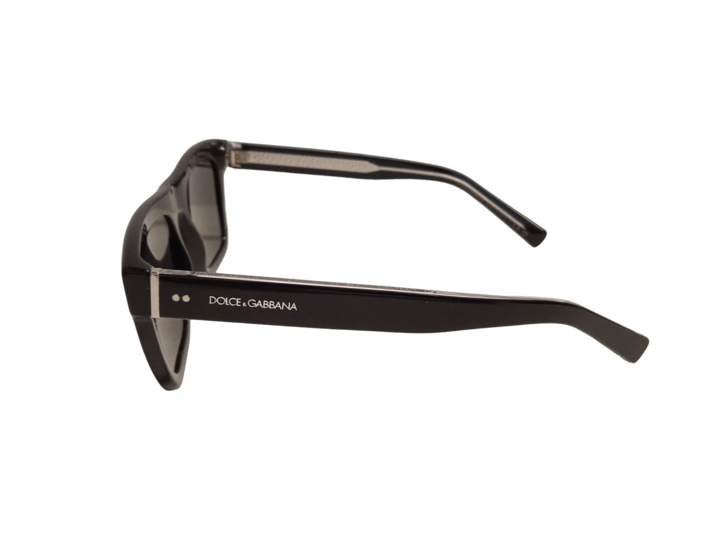 DOLCE & GABBANA Men's DG4420 Black Acetate Sunglasses 52-20-145 NEW RRP265