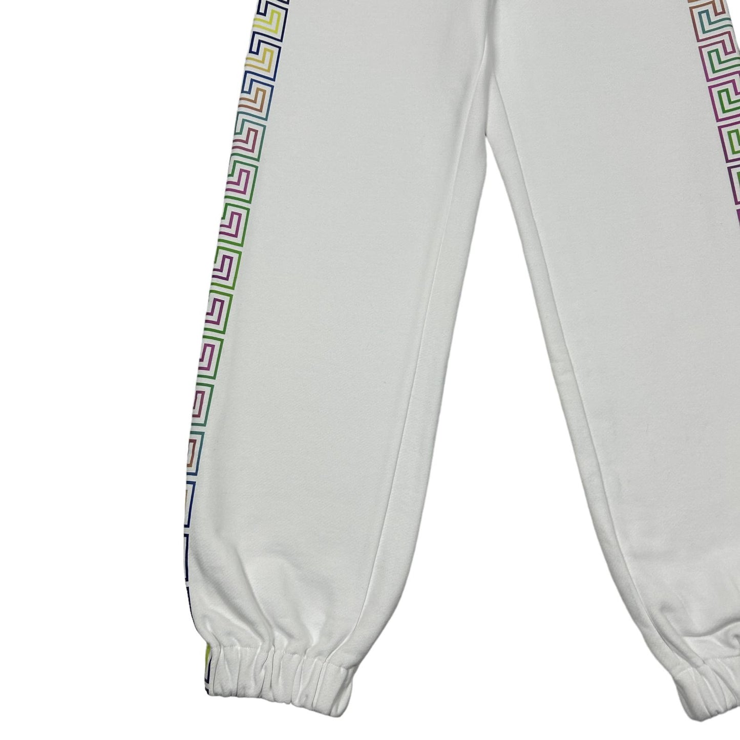VERSACE White Rainbow Logo Sweat Pants Size 40 NEW RRP 540