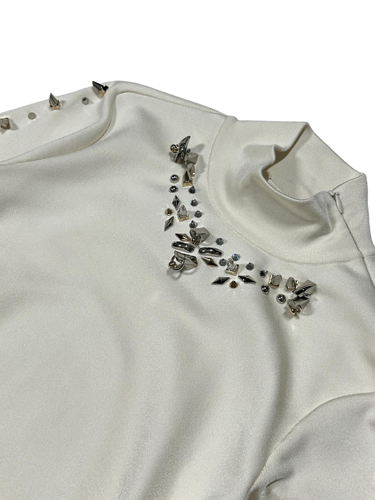 GIVENCHY Gown Dress Stud Embellished Small NEW RRP 3380