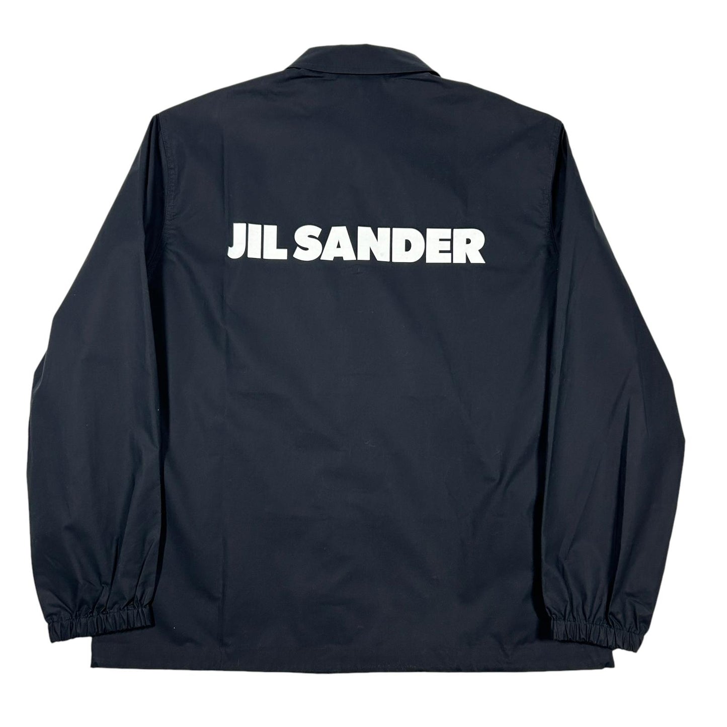 JIL SANDER Coach Jacket Tech Essential Blue Poplin EU48 UK38 NEW RRP1080
