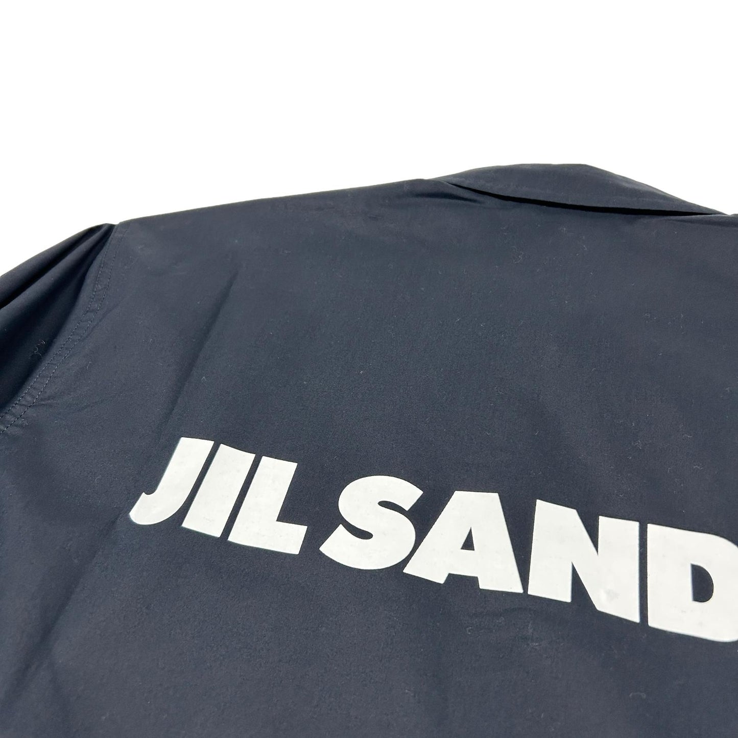 JIL SANDER Coach Jacket Tech Essential Blue Poplin EU48 UK38 NEW RRP1080