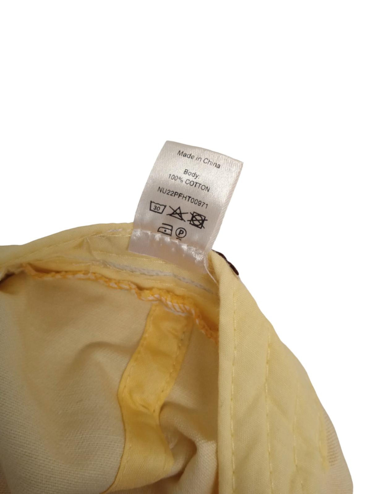 NANUSHKA Amoy Symbol Cap Baseball Hat Organic Cotton Twill Cream OS NEW RRP85