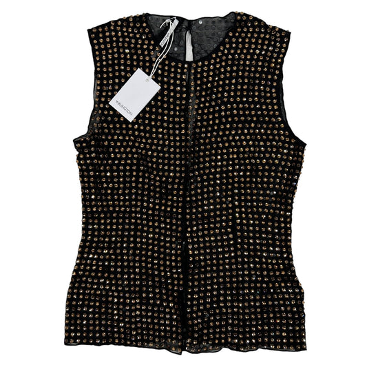 16ARLINGTON Botley Cutout Crystal-embellished Top Size 8 NEW RRP 1250