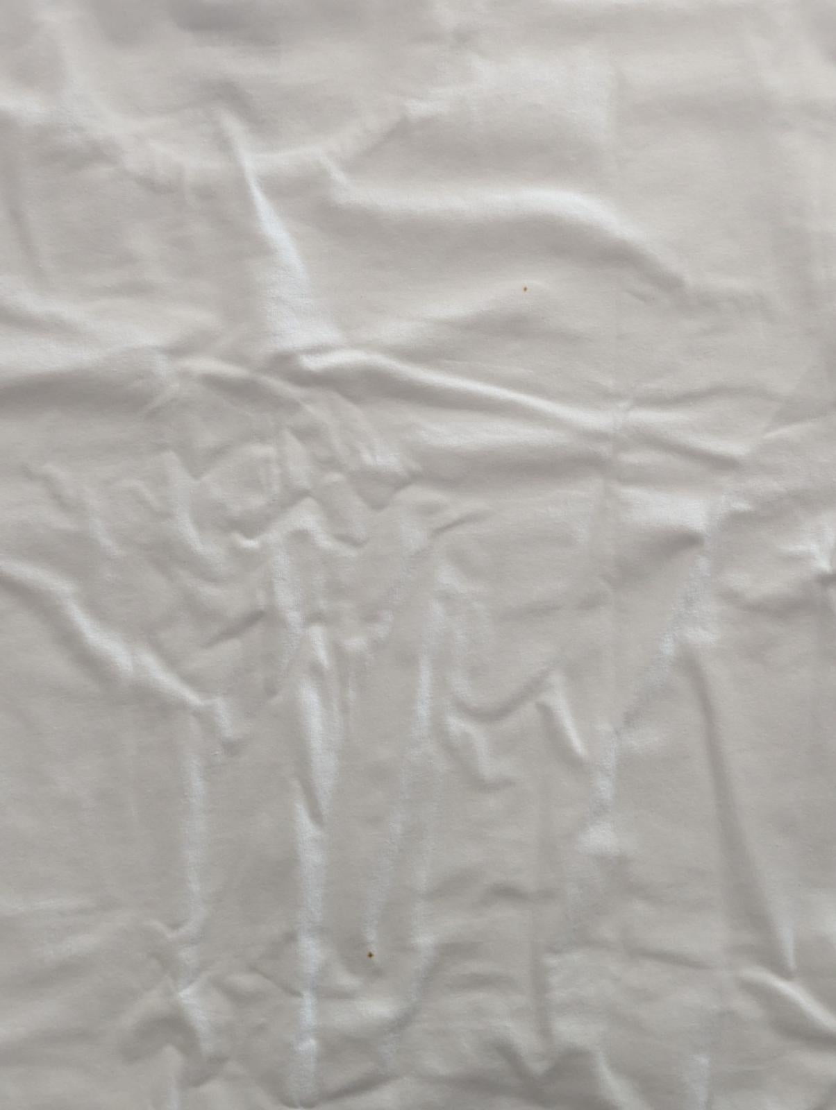 VERSACE Basic T-Shirt Cotton Small Logo Medusa Tee White XL NEW RRP 75
