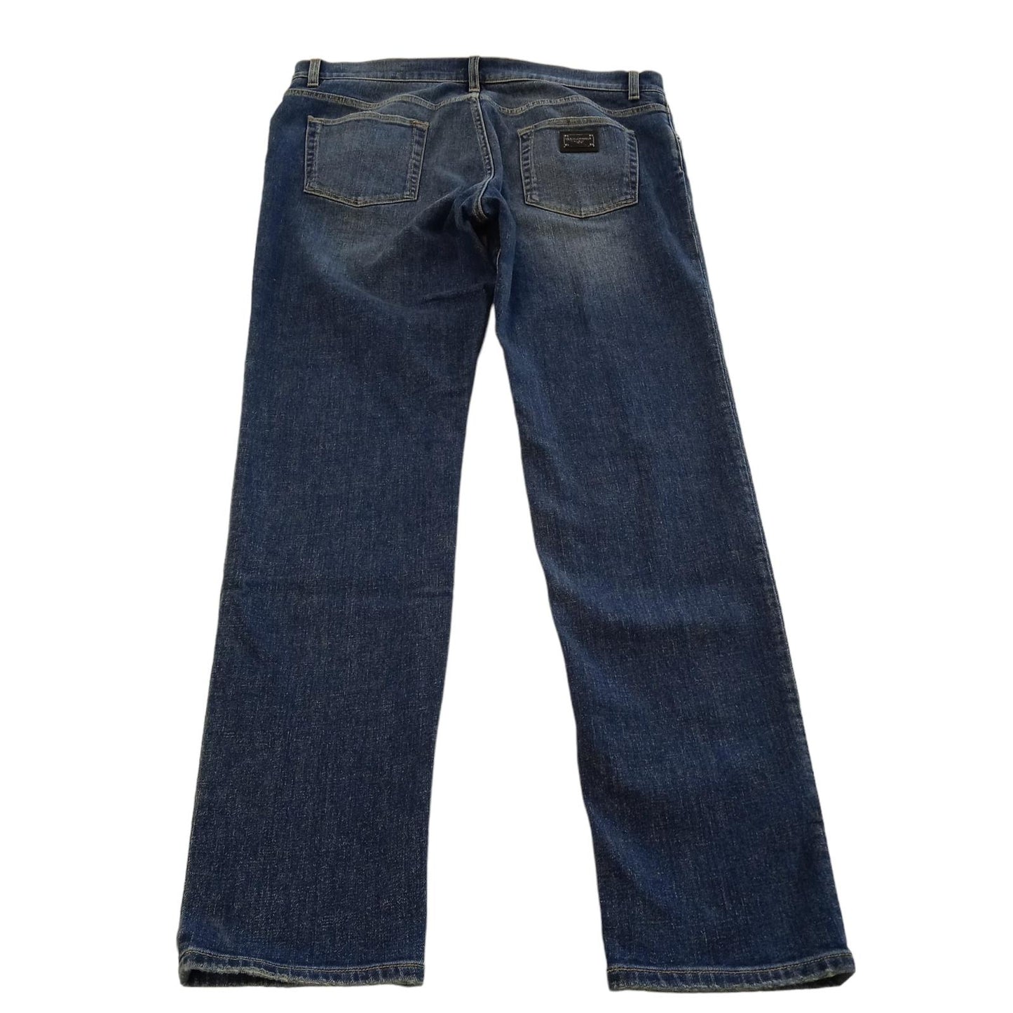 DOLCE & GABBANA Walton Oz Slim Jeans Blue Cotton Blend Men's W36 L32 NEW RRP575