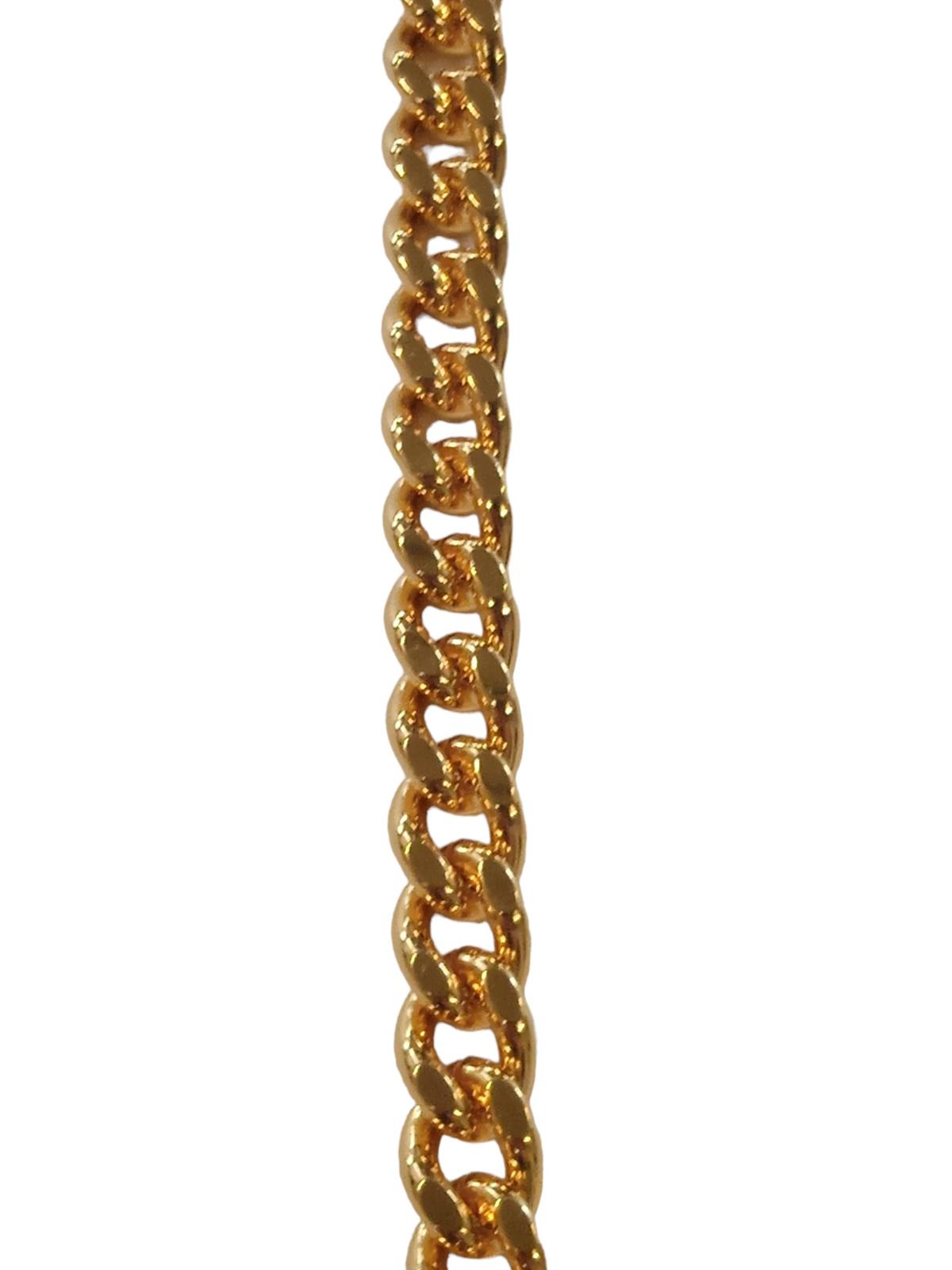ROSANTICA Ladies Brown Leather Gold Tone Chain Glam Shoulder Bag S RRPP690 NEW