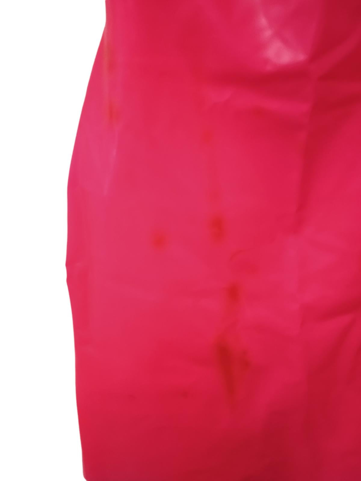 VERSACE Ladies Pink Latex Medusa Sweetheart Mini Dress IT44 UK12 RRP1950 NEW