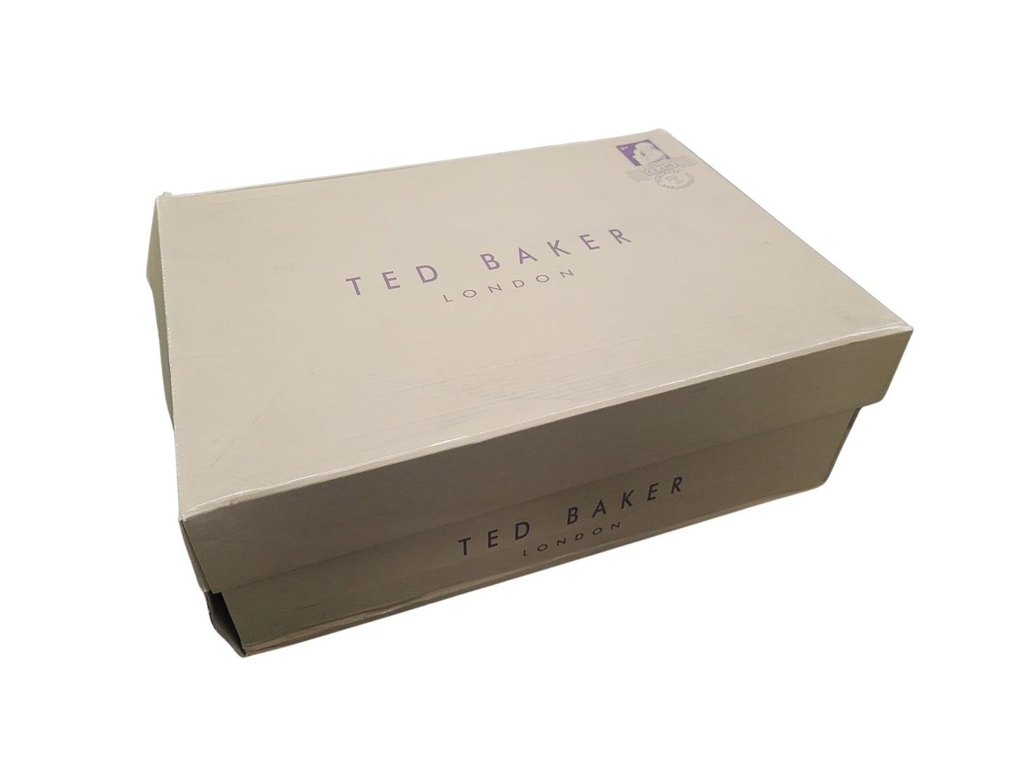 TED BAKER Allicia Combat Boots Black Leather & Blue Suede UK6 EU39 NEW RRP175