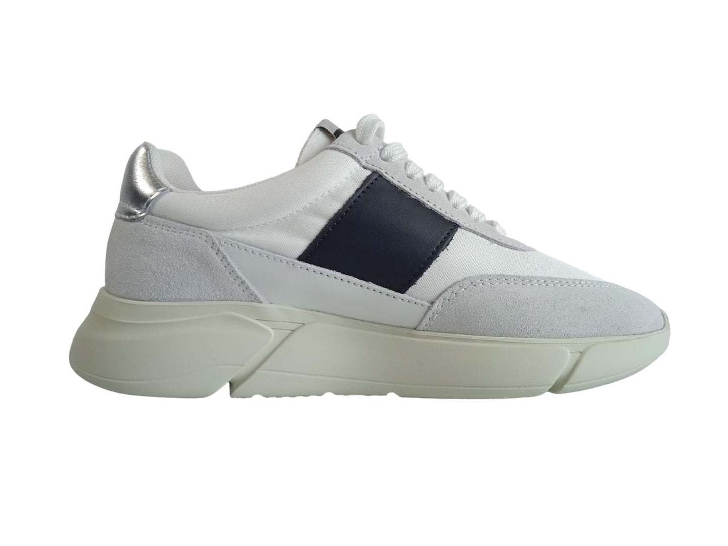 AXEL ARIGATO Ladies White Leather Genesis Vintage Trainers EU36 UK3.5 RRP185 NEW