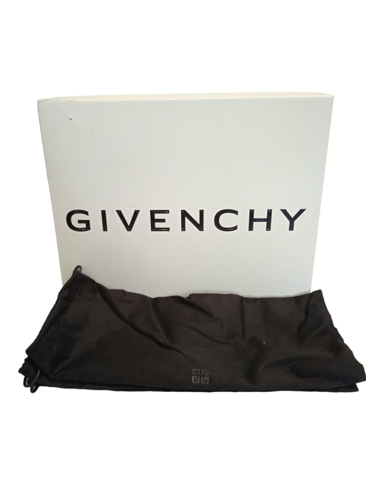GIVENCHY Men's Spectre Runner Black Leather Sneakers EU42.5 UK8.5 NEW RRP695