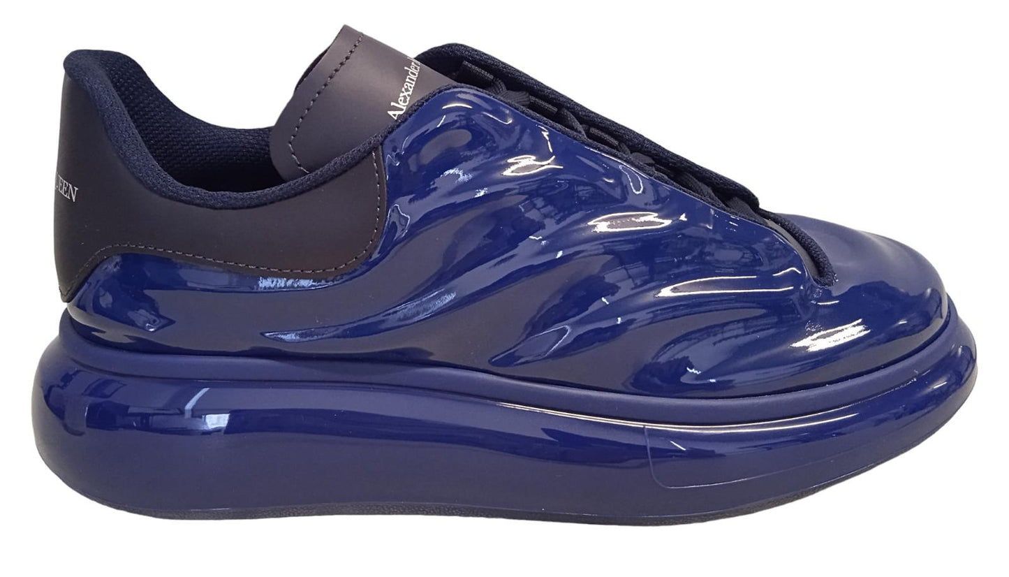 ALEXANDER MCQUEEN Gloss Lux Sneakers Synthetic Men's Navy EU40 UK6 NEW RRP590