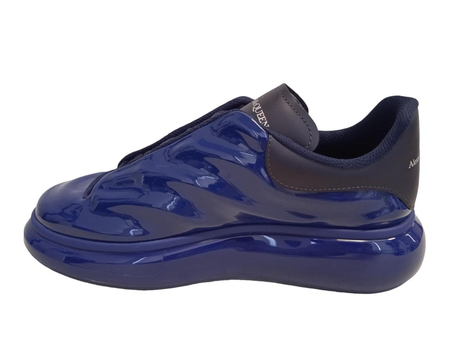 ALEXANDER MCQUEEN Gloss Lux Sneakers Synthetic Men's Navy EU40 UK6 NEW RRP590