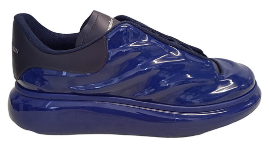 ALEXANDER MCQUEEN Gloss Lux Sneakers Synthetic Men's Navy EU43 UK9 NEW RRP590