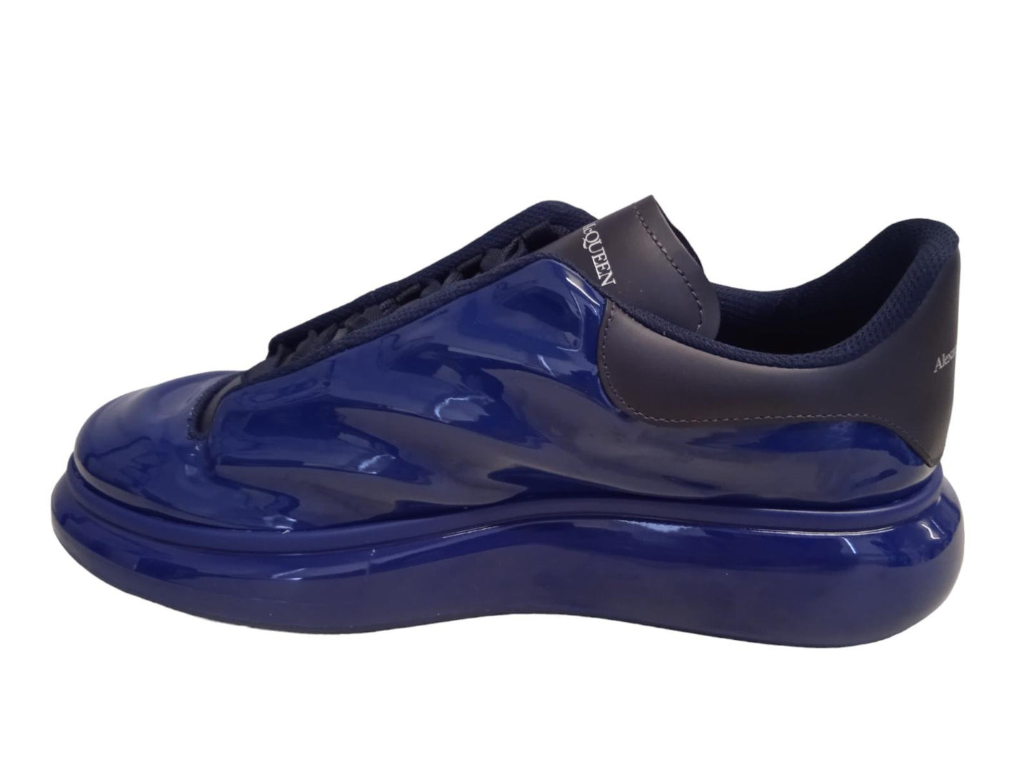 ALEXANDER MCQUEEN Gloss Lux Sneakers Synthetic Men's Navy EU43 UK9 NEW RRP590