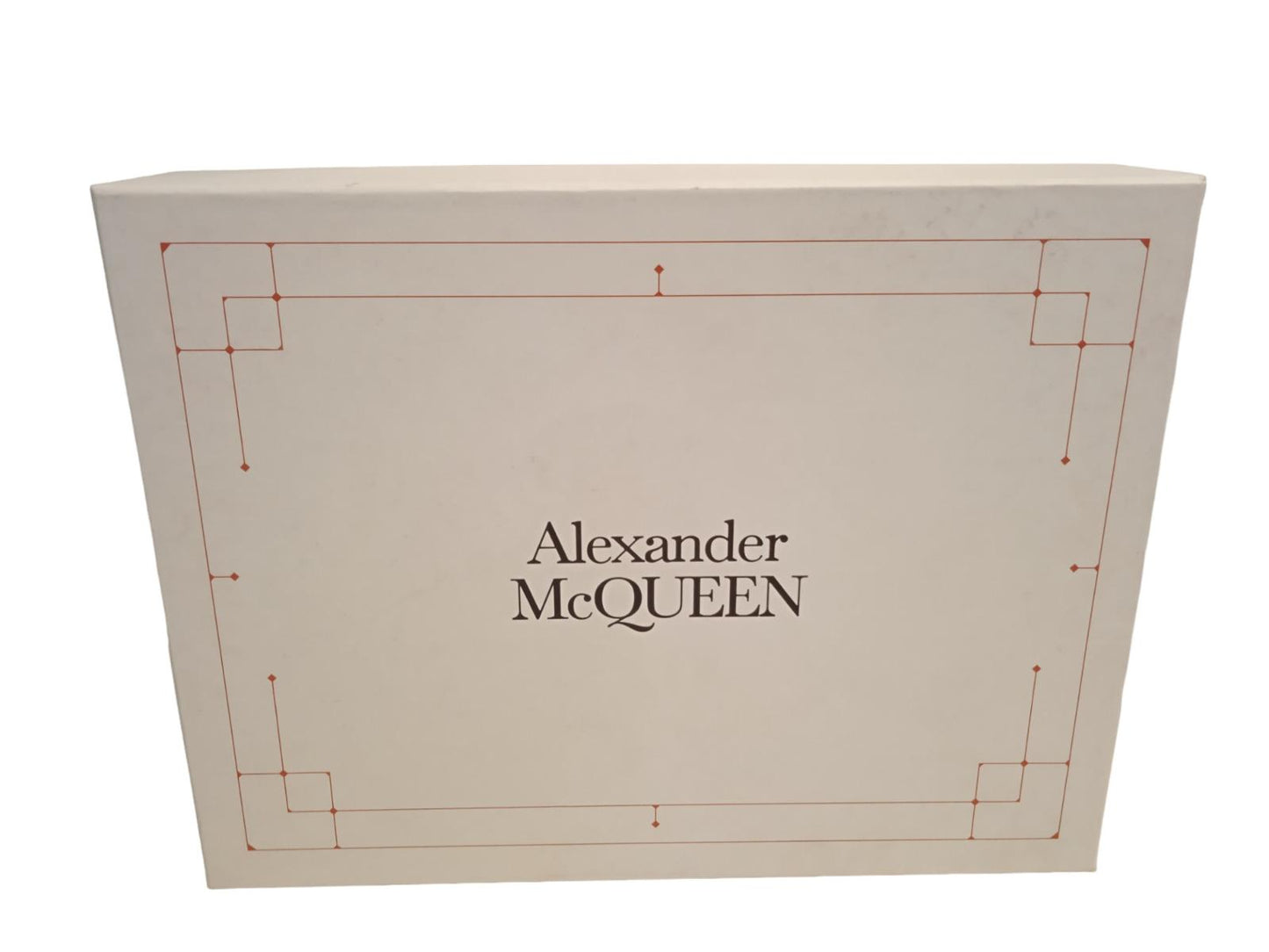 ALEXANDER MCQUEEN Oversized Sneakers Crystal White/Green UK6.5 NEW RRP500
