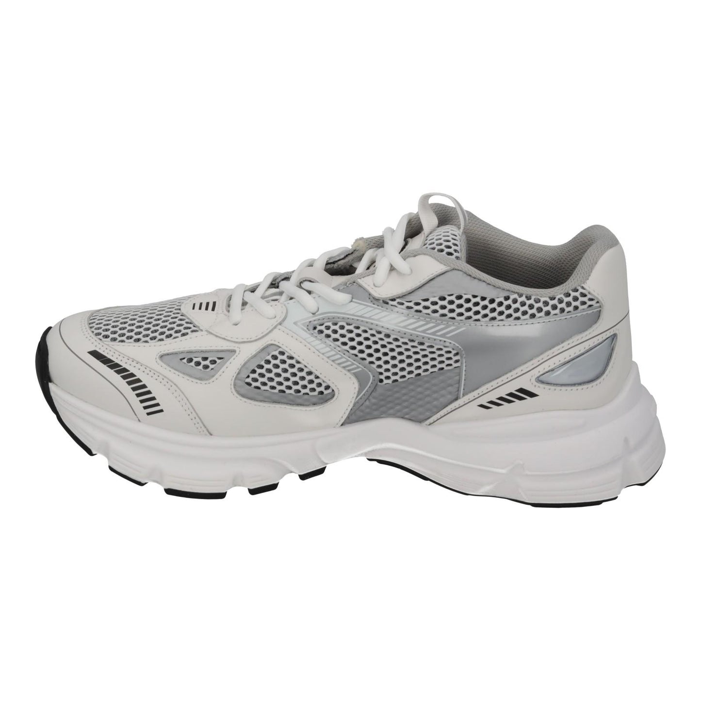 AXEL ARIGATO Trainers Marathon Runner Low Top White Silver EU43 UK9 NEW RRP290