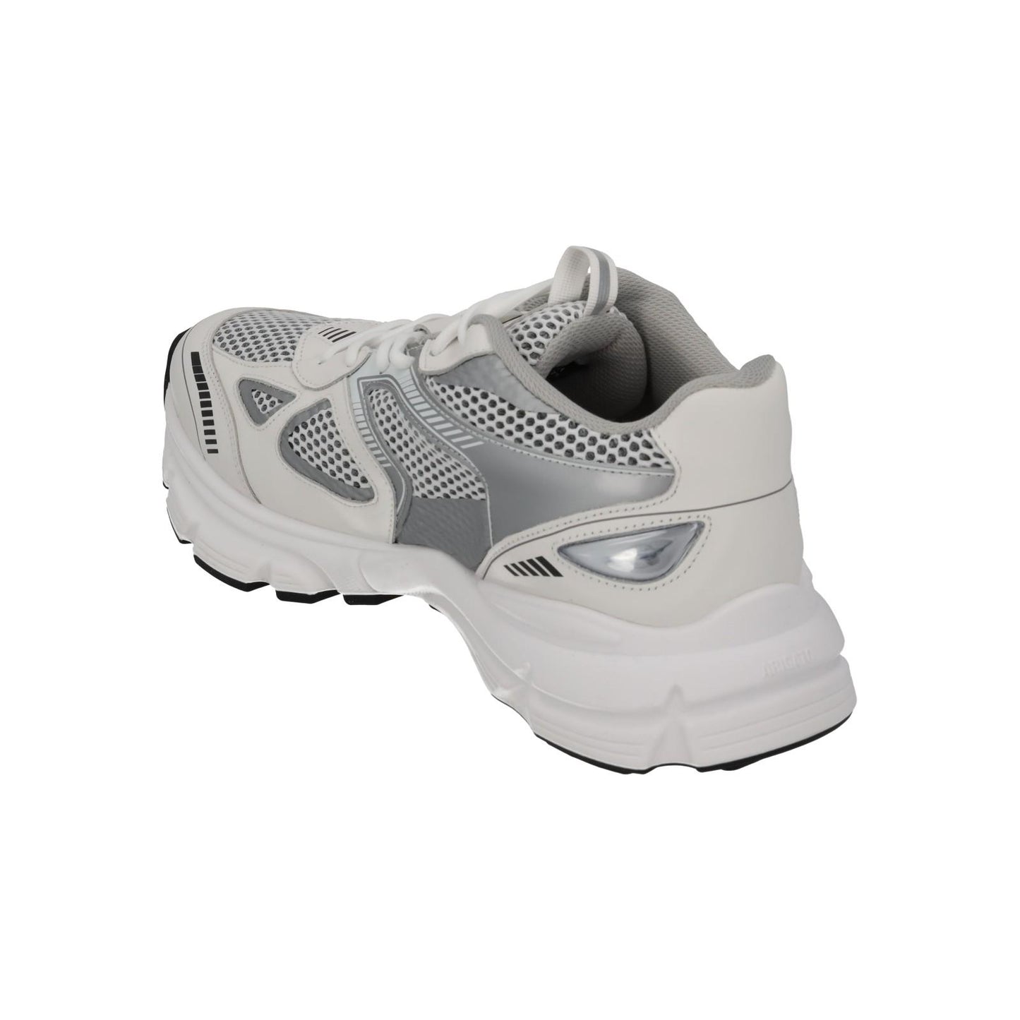 AXEL ARIGATO Trainers Marathon Runner Low Top White Silver EU43 UK9 NEW RRP290