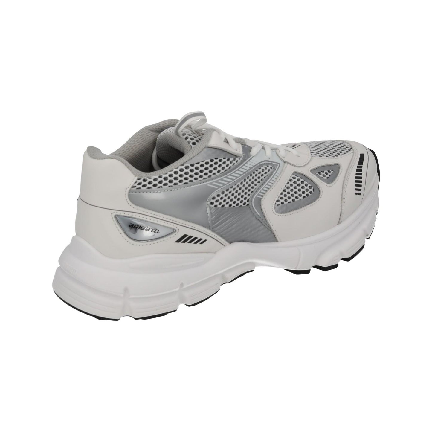 AXEL ARIGATO Trainers Marathon Runner Low Top White Silver EU43 UK9 NEW RRP290