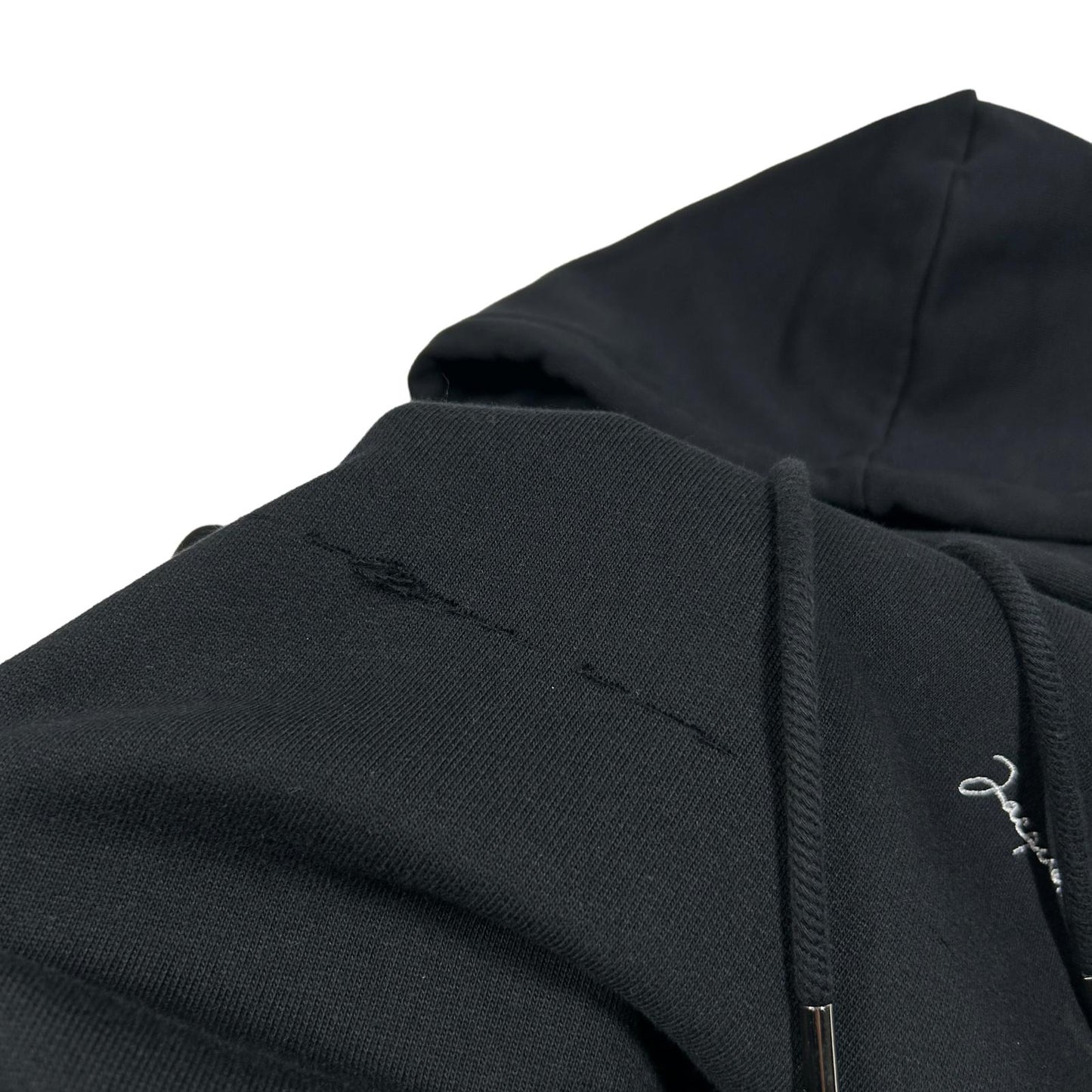 JACQUEMUS Mens Le Sweatshirt Brode Black Black Size XS NEW RRP 260