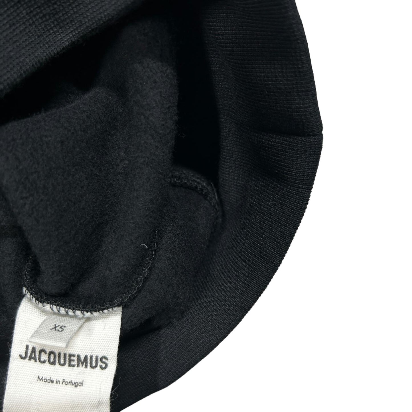 JACQUEMUS Mens Le Sweatshirt Brode Black Black Size XS NEW RRP 260