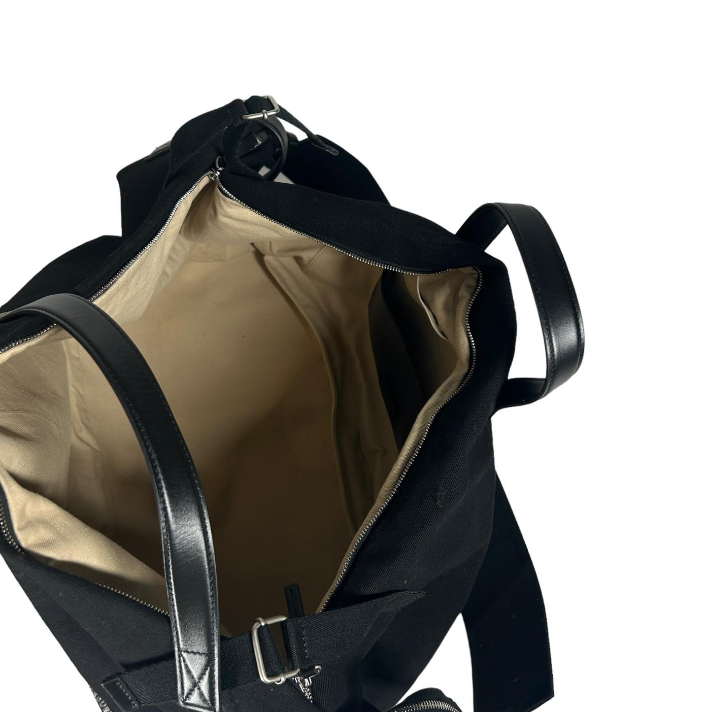 JACQUEMUS Le Sac A Linge Holdall Black Large Cotton NEW RRP 590