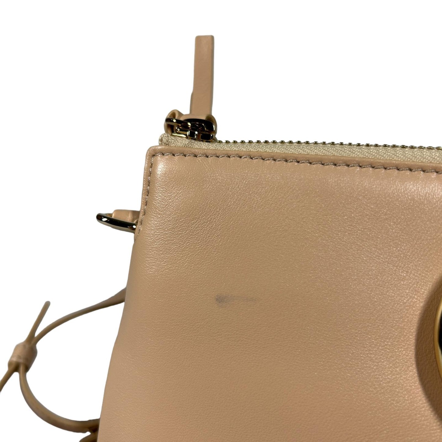 CHLOE Leather Designer Faye Small Crossbody Bag Neutral NEW RRP 850