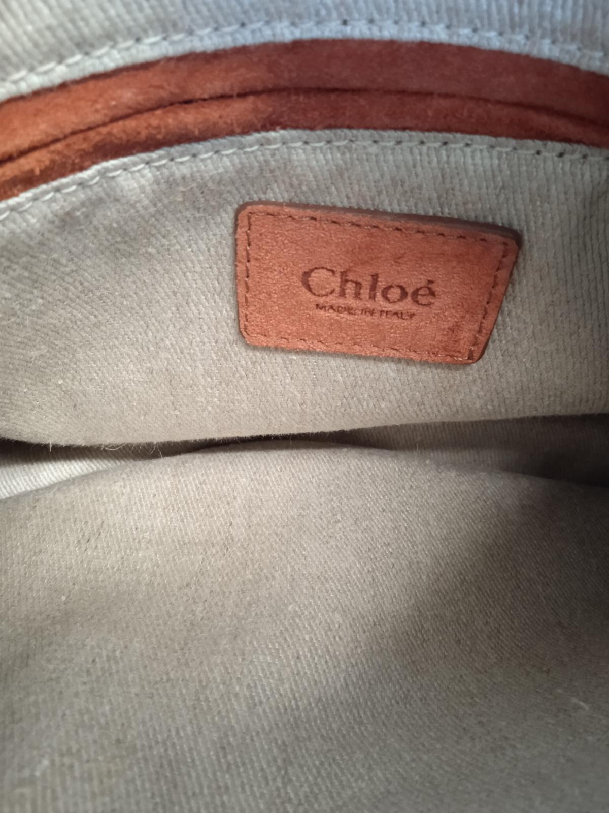 CHLOE Marcie Bag Crossbody Tote Grain Leather/Suede Zip Brown OS NEW RRP1445
