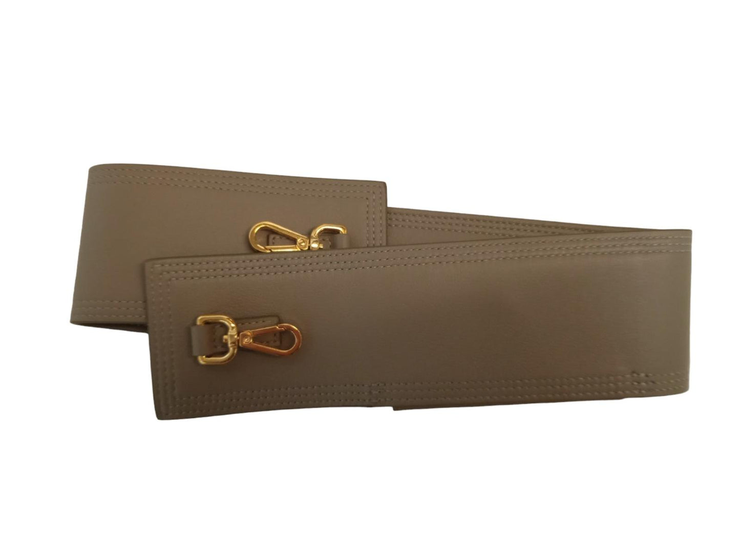JACQUEMUS Le Sac Ciuciu Shoulder Bag Leather Chain Strap Khaki OS NEW RRP730