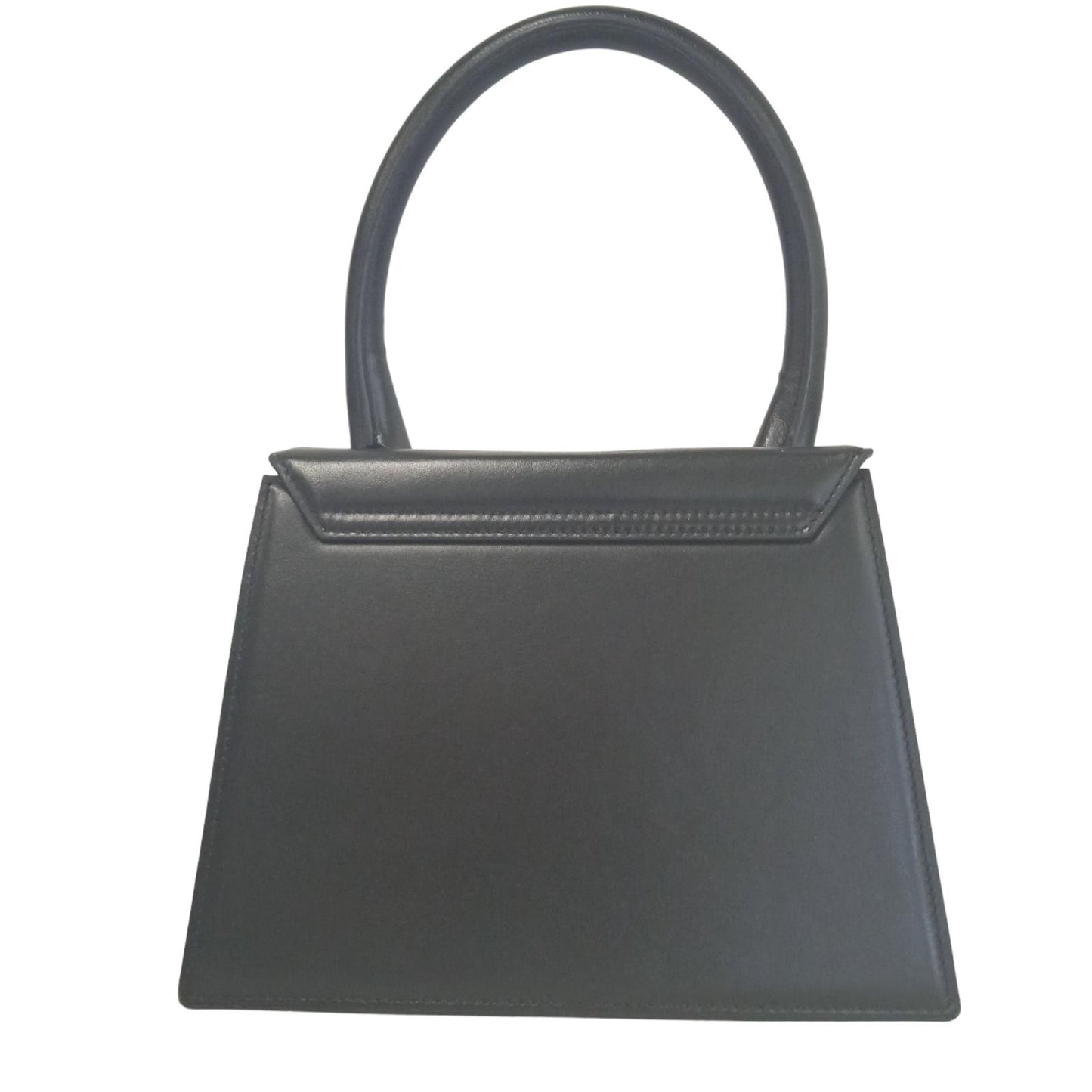 JACQUEMUS Ladies Black Calfskin Leather Small Tote Bag NEW RRP 655