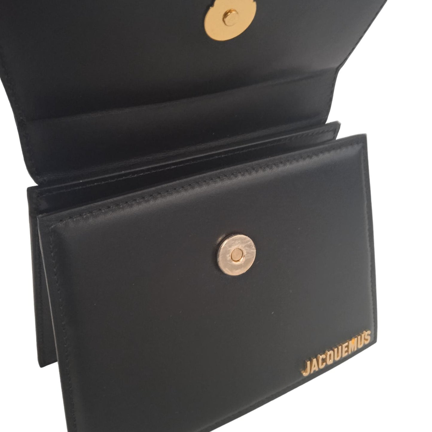 JACQUEMUS Ladies Le Chiquito Moyen Black Leather Mini Tote Bag NEW RRP 680