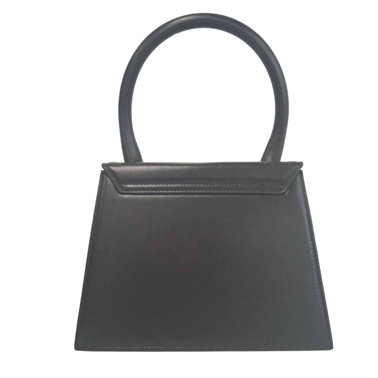 JACQUEMUS Ladies Black Leather Le Grand Chiquito Small Tote Bag NEW RRP 805