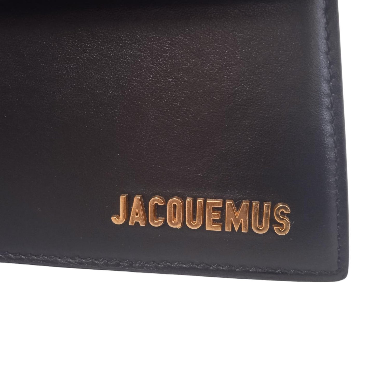 JACQUEMUS Ladies Black Leather Le Grand Chiquito Small Tote Bag NEW RRP 805
