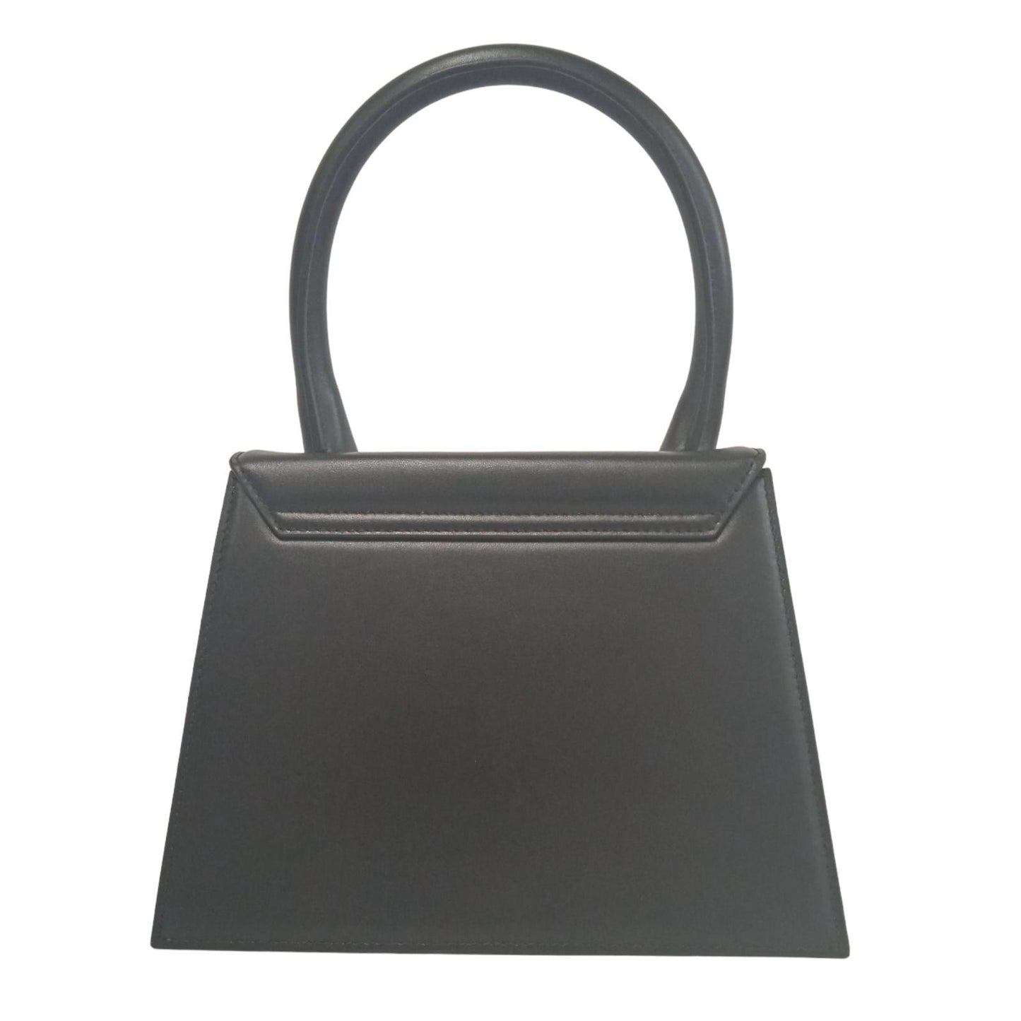 JACQUEMUS Ladies Black Leather Le Grand Chiquito Small Tote Handbag NEW RRP 805