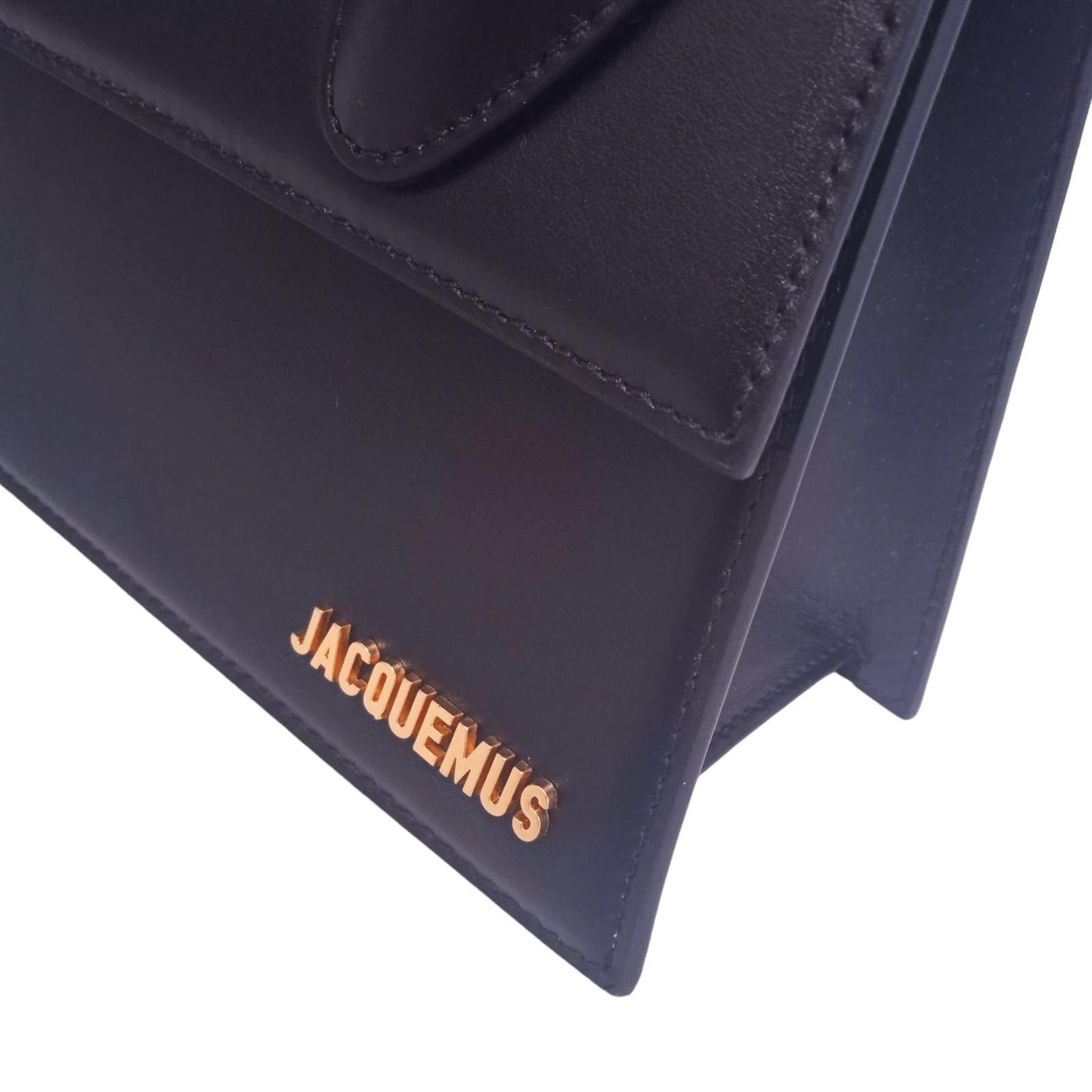 JACQUEMUS Ladies Black Leather Le Grand Chiquito Small Tote Handbag NEW RRP 805