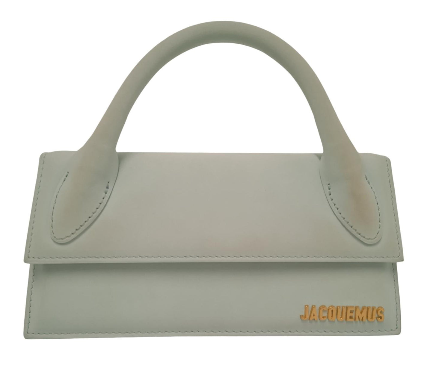 JACQUEMUS Ladies Le Chiquito Long Leather Crossbody Bag Pale Blue S NEW RRP500