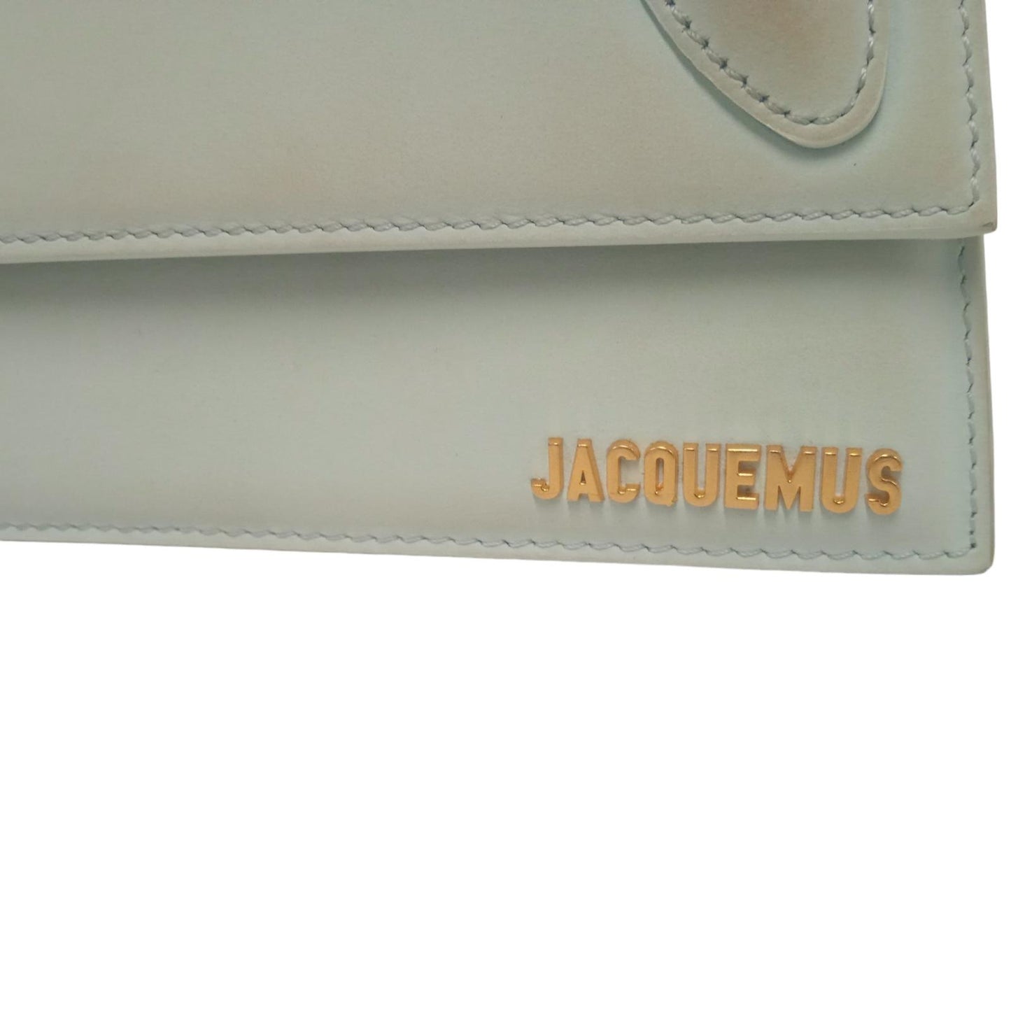 JACQUEMUS Ladies Le Chiquito Long Leather Crossbody Bag Pale Blue S NEW RRP500