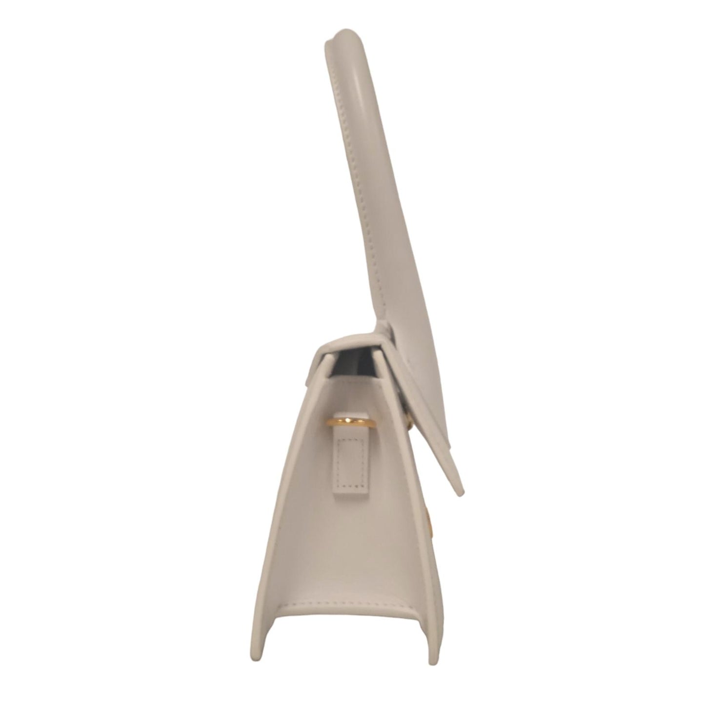 JACQUEMUS Ladies Le Chiquito Moyen White Leather Mini Tote Bag NEW RRP 650